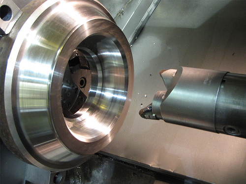 CNC machining turning for shafts and threaded components